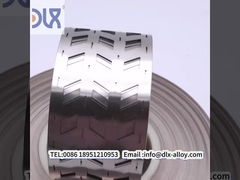 高性能な電気伝導性のための顔中心立方結晶構造のニッケル合金ストライプ