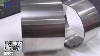 NiCr ストリップで電解槽の効率を向上