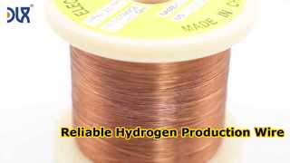 効率的な水の分解のためのCuNiワイヤー