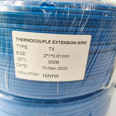 よい価格 900°Cの最大温度は,K型合金導体とUL認証を持つ熱電偶延長線 オンライン