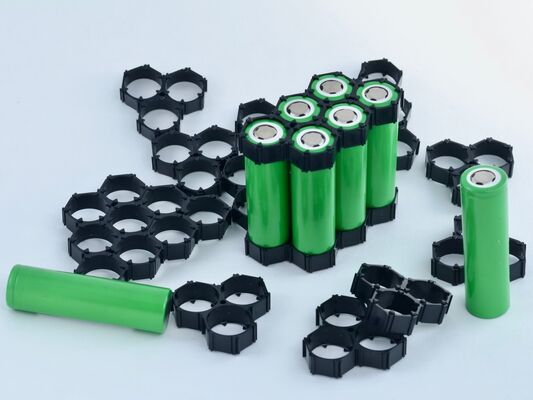 お買い得 ホルダー対応 4P Ni200 ニッケルストリップ — 幅49.5mm、ピッチ19.5mm、フレーム付き18650バッテリーパックに直接ドロップイン オンライン