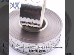 高性能な電気伝導性のための顔中心立方結晶構造のニッケル合金ストライプ